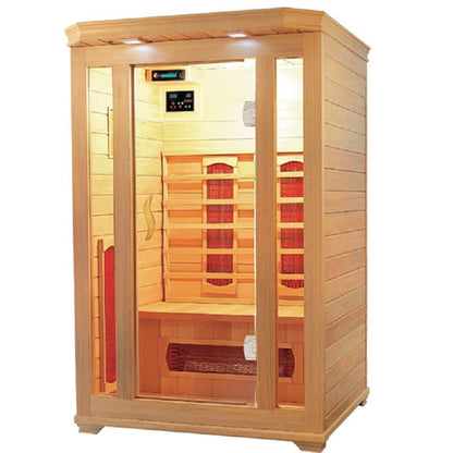 SAUNASNET Indoor Wooden Dry Cabin Customized Sauna Room Far Infrared 04