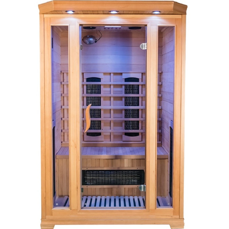 SAUNASNET Indoor Wooden Dry Cabin Customized Sauna Room Far Infrared 04