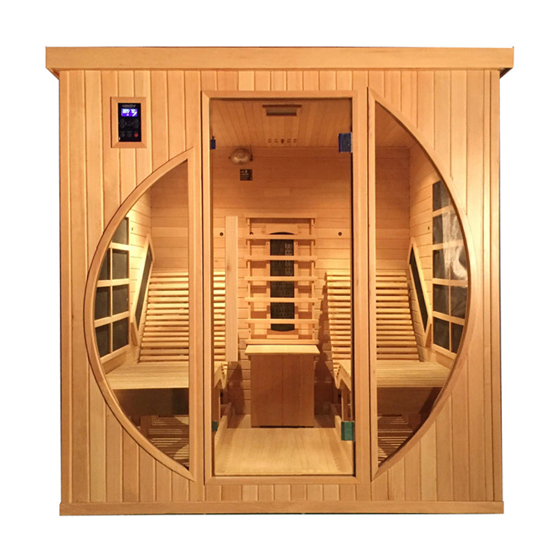 SAUNASNET Indoor Sauna Room with Recliner（Best Seller）Far Infrared 01