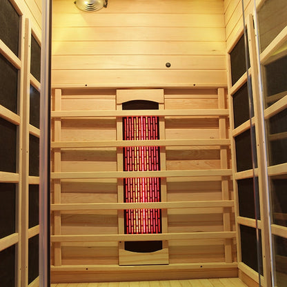 SAUNASNET Full Spectrum Indoor Solid Wood Sauna Far Infrared 11