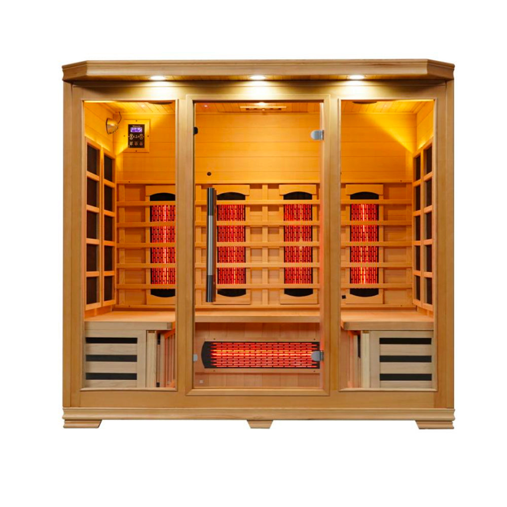 SAUNASNET Indoor Wooden Dry Cabin Customized Sauna Room Far Infrared 25