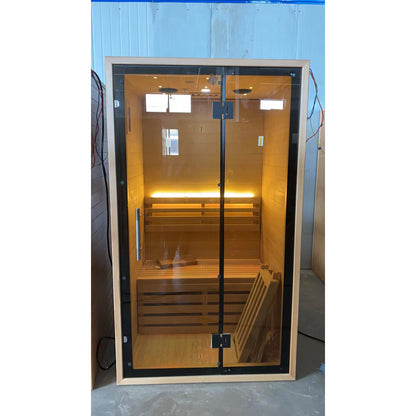 SAUNASNET Indoor Wicking and Perspiration Fumigation Box Wet Sauna Glass 04