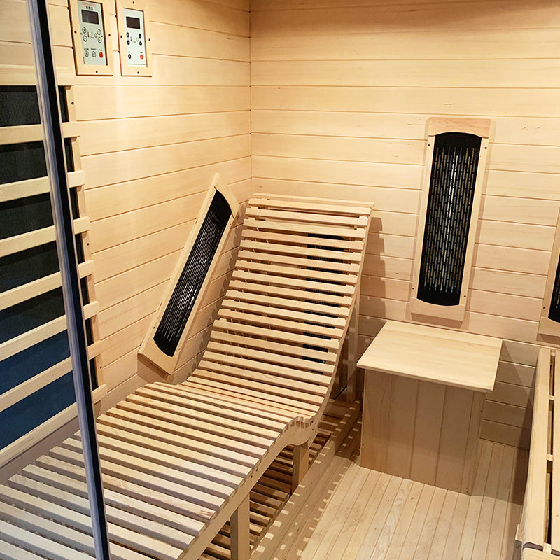 SAUNASNET Indoor Steam and Far-infrared Sauna Dual System 01