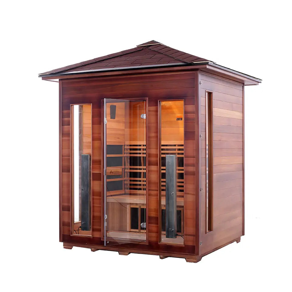 SAUNASNET Outdoor Morden Design Cabin Sauna Far Infrared 20