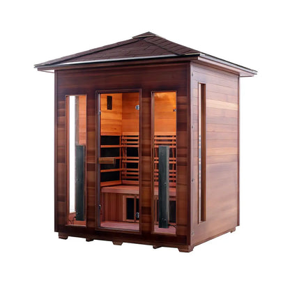 SAUNASNET Outdoor Morden Design Cabin Sauna Far Infrared 20