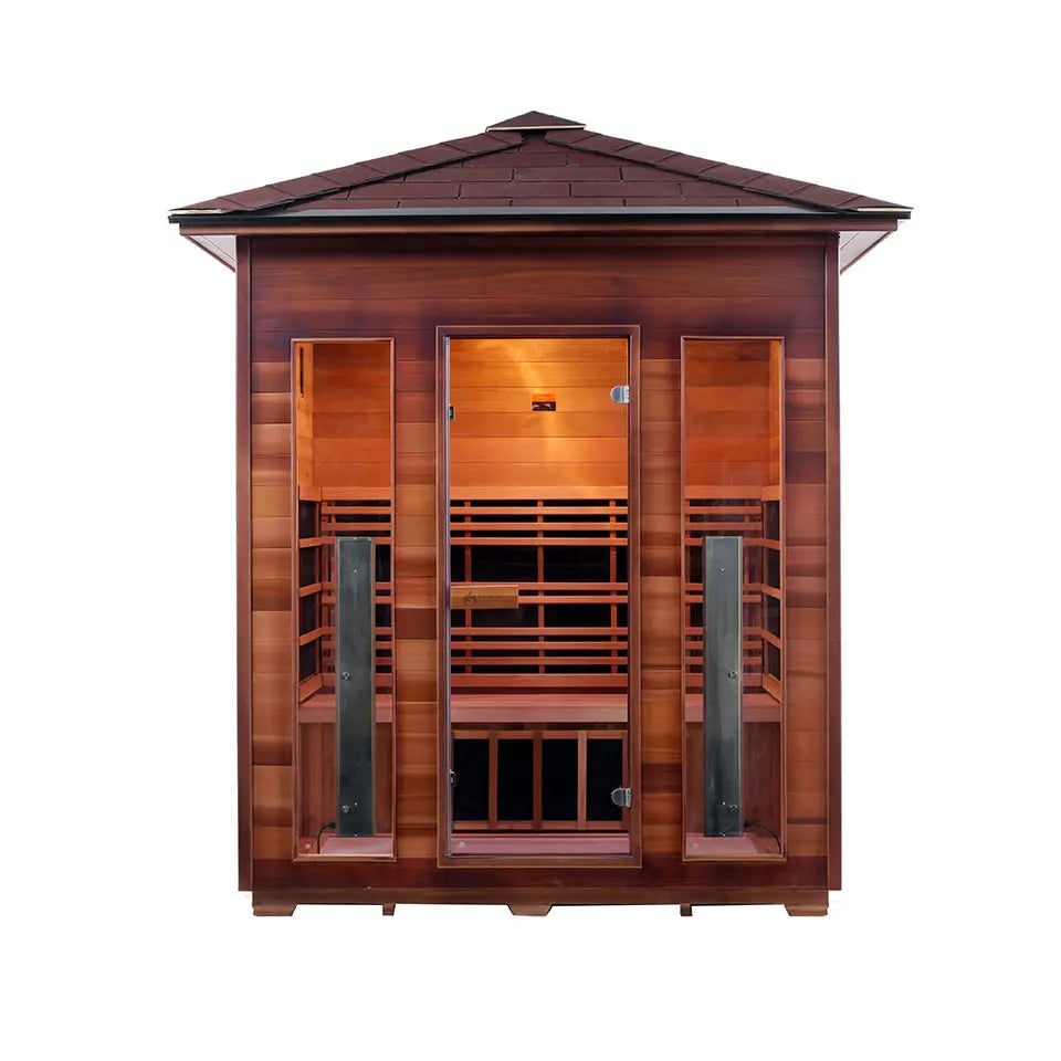 SAUNASNET Outdoor Morden Design Cabin Sauna Far Infrared 20