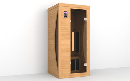 SAUNASNET Luxury Indoor Solid Wood Sauna Far Infrared 12