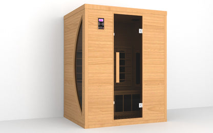 SAUNASNET Luxury Indoor Solid Wood Sauna Far Infrared 12