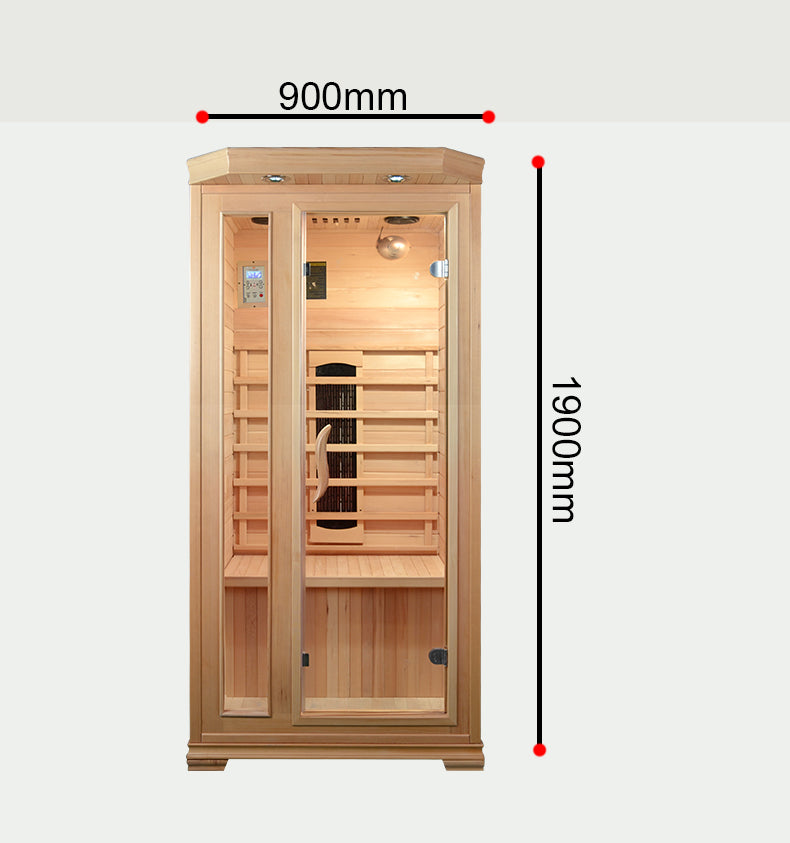 SAUNASNET Indoor Wooden Dry Cabin Customized Sauna Room Far Infrared 04