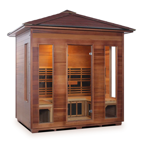 SAUNASNET Outdoor Morden Design Cabin Sauna Far Infrared 20