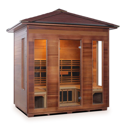 SAUNASNET Outdoor Morden Design Cabin Sauna Far Infrared 20